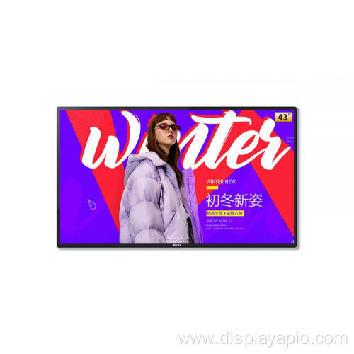 43 inch wall mounted led digital signage